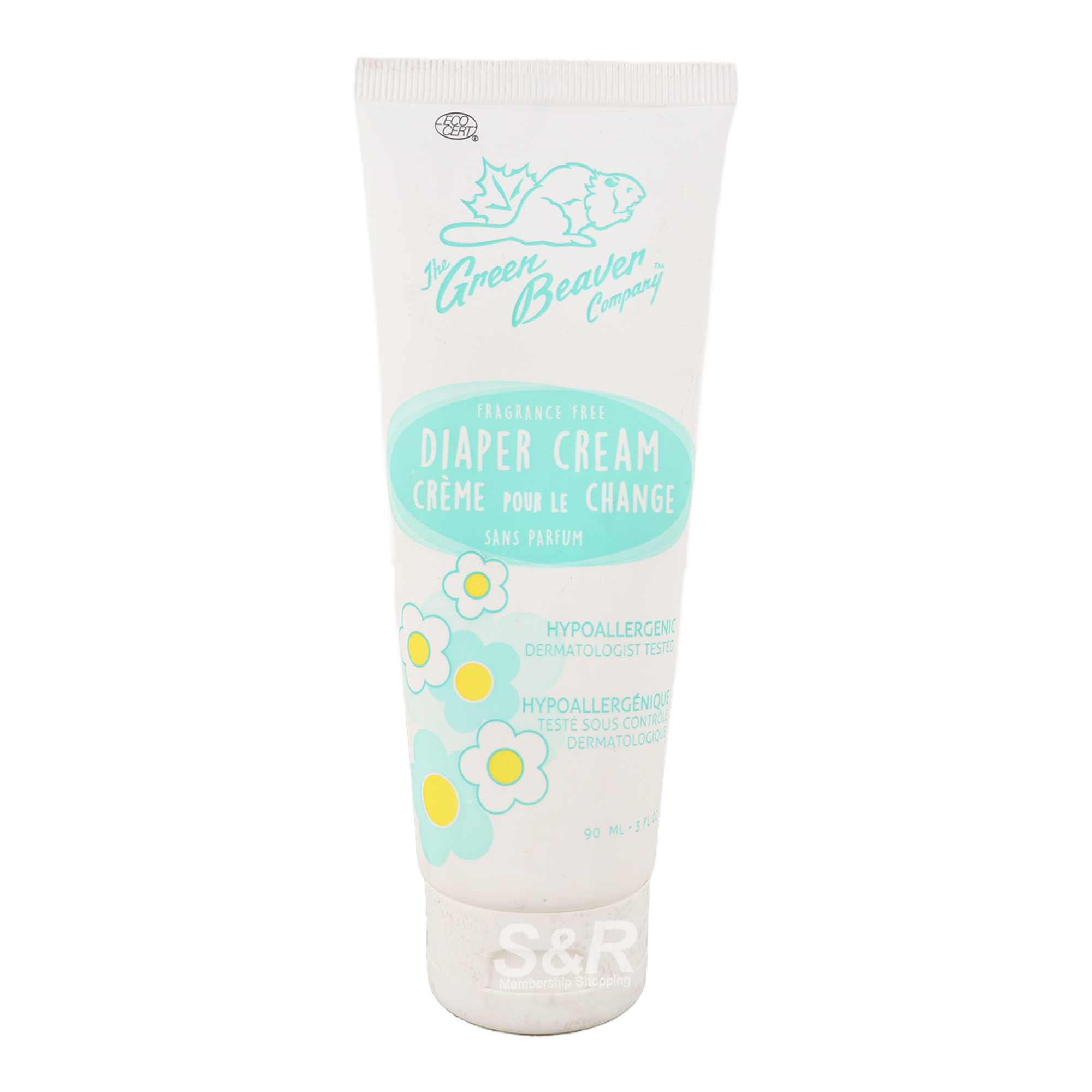 The Green Beaver Company Fragrance Free Diaper Cream 90mL